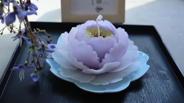 Peony Candle